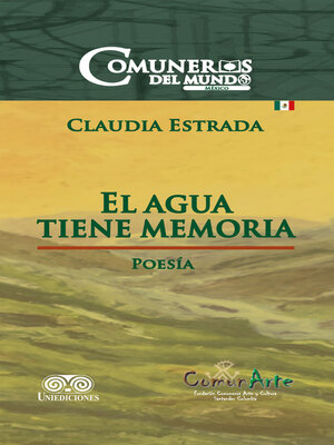 cover image of El agua tiene memoria